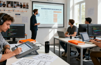 “LOGO 设计公司” 的协作，能让品牌视觉在官网中更精准地落地